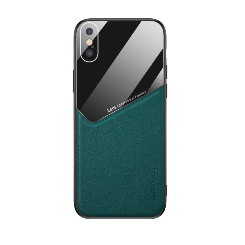 Cover iPhone X Rød Super Hybrid