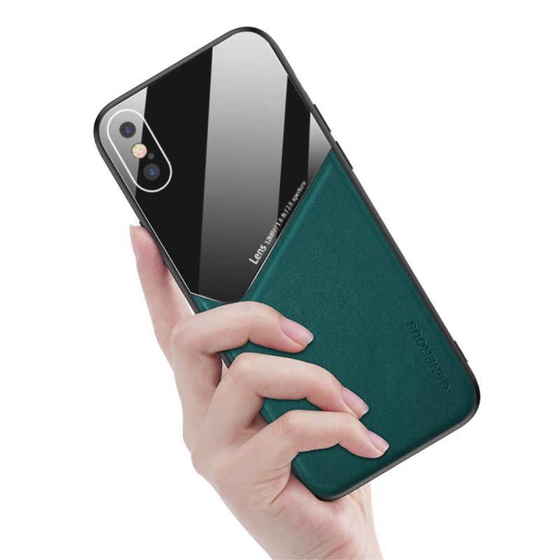 Cover iPhone X Rød Super Hybrid