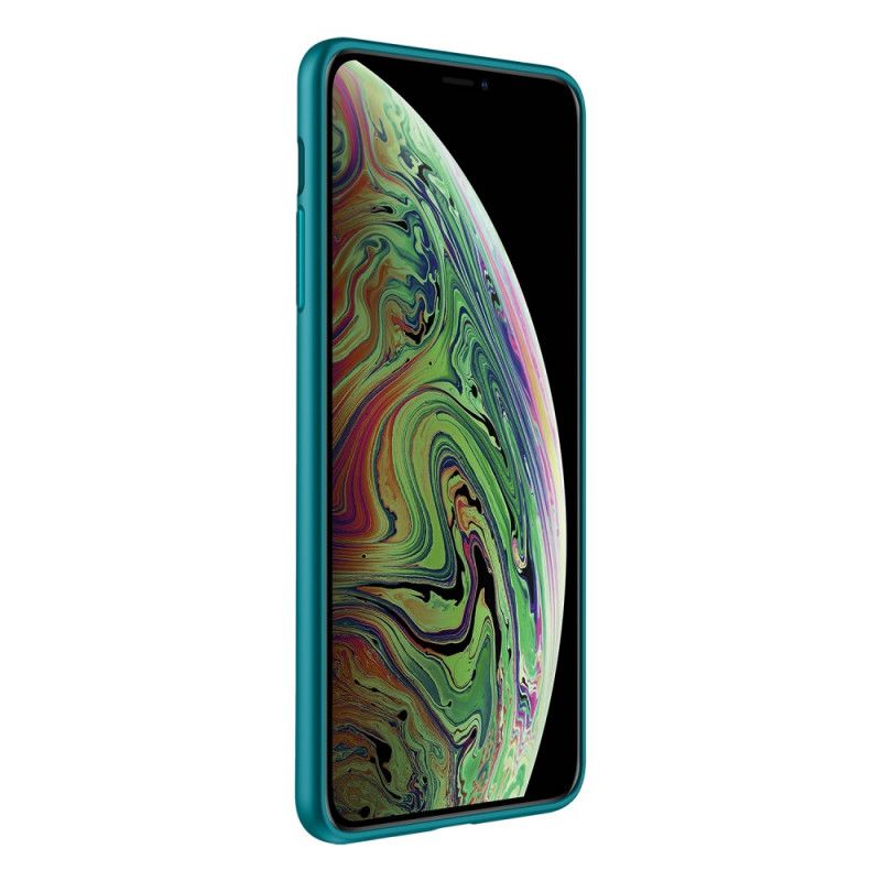 Cover iPhone X Sort Farve Læder Stil