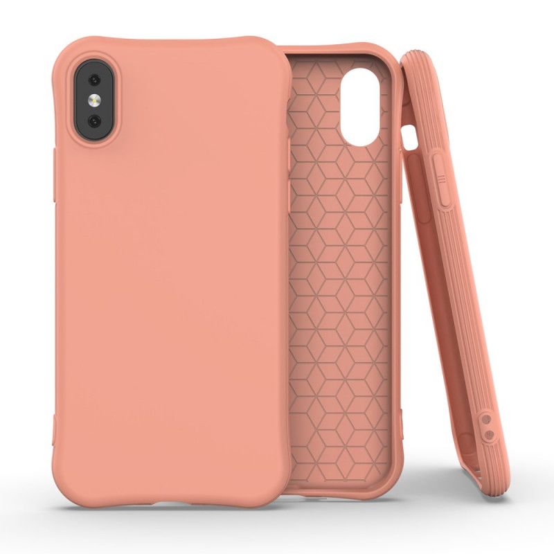 Cover iPhone X Sort Mobilcover Enkay Mat Fleksibel Silikone