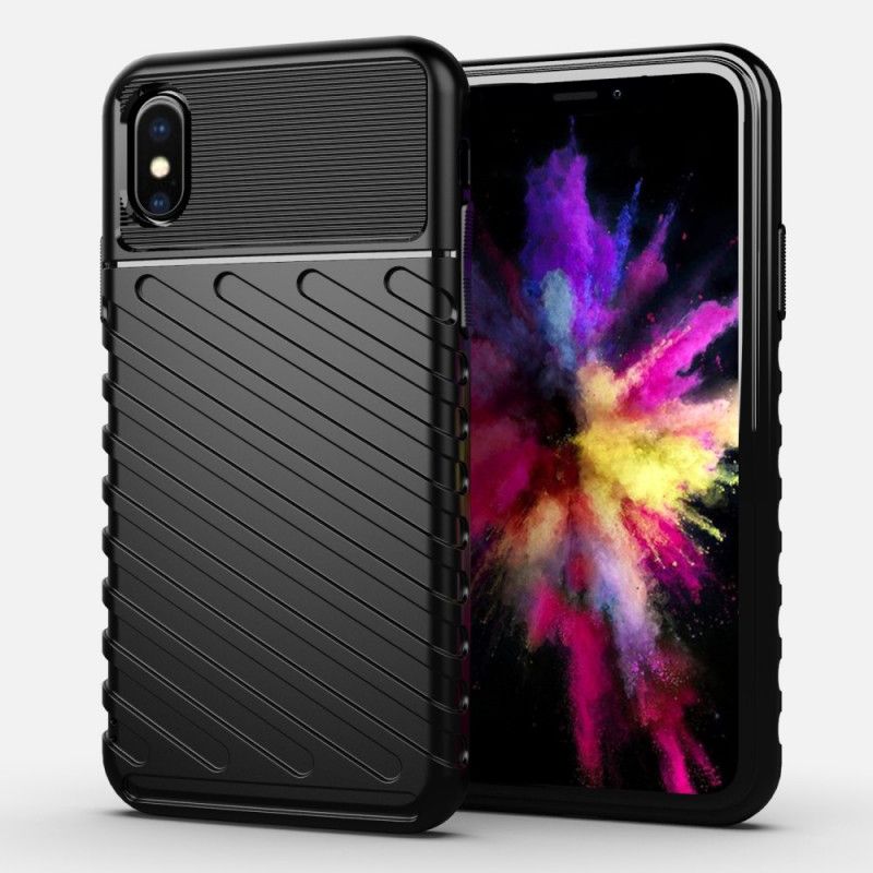 Cover iPhone X Sort Torden Serie