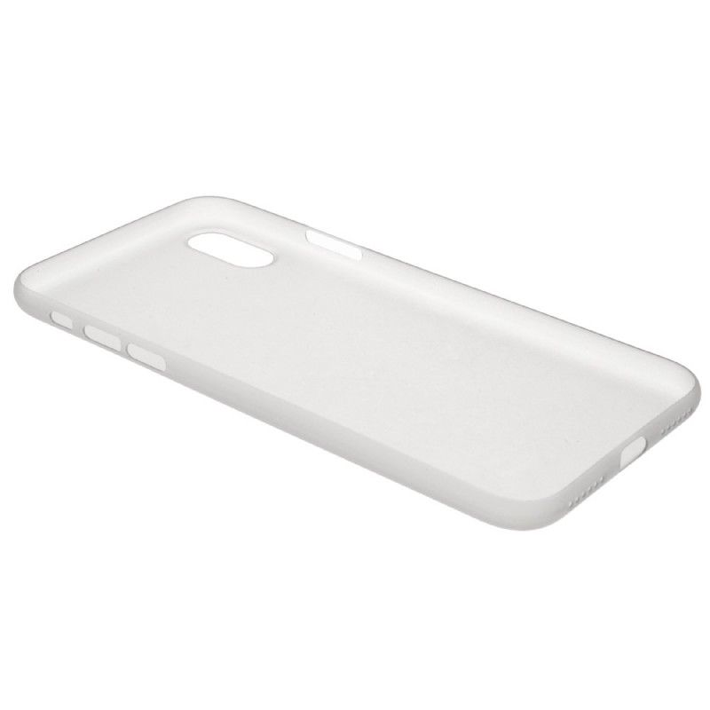 Cover iPhone X Sort Ultrafin Mat