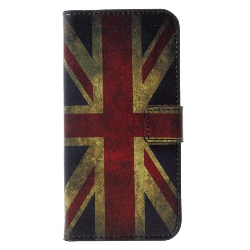 Flip Cover iPhone X Englands Flag