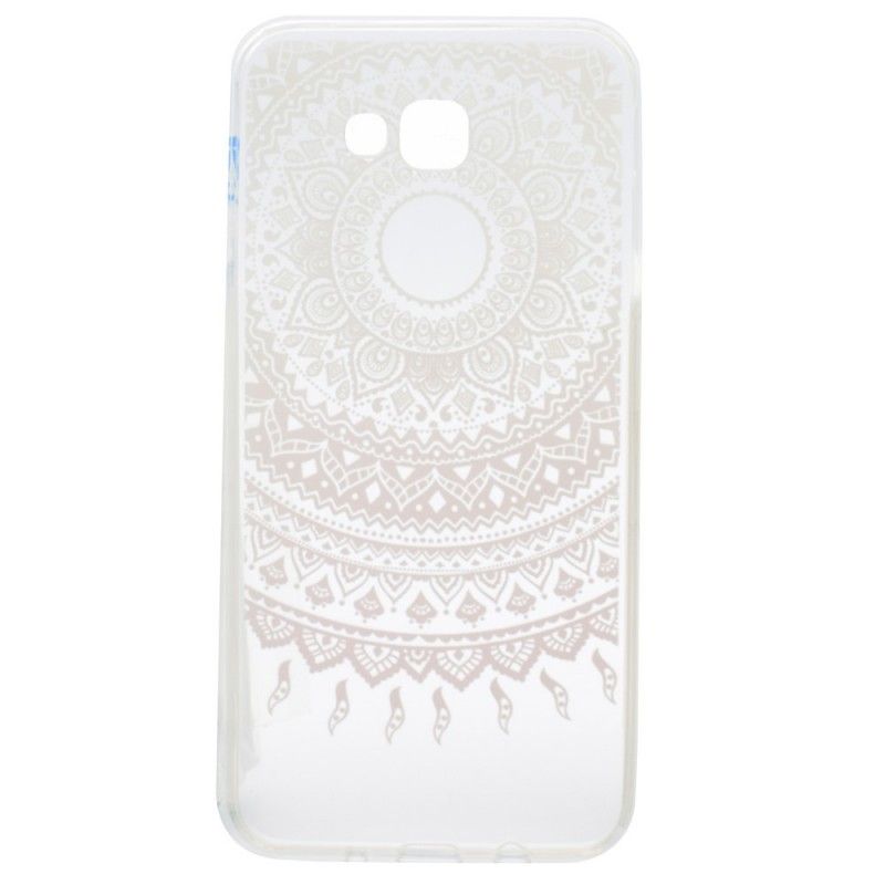 Cover Samsung Galaxy A5 2017 Lyserød Gennemsigtig Farverig Mandala Original