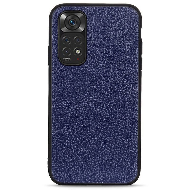 Cover Xiaomi Redmi Note 11 / 11S Ægte Litchi Læder