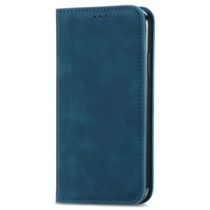 Cover Xiaomi Redmi Note 11 / 11S Flip Cover Vintage Lædereffekt