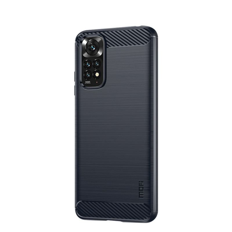 Cover Xiaomi Redmi Note 11 / 11S Mofi Børstet Kulfiber