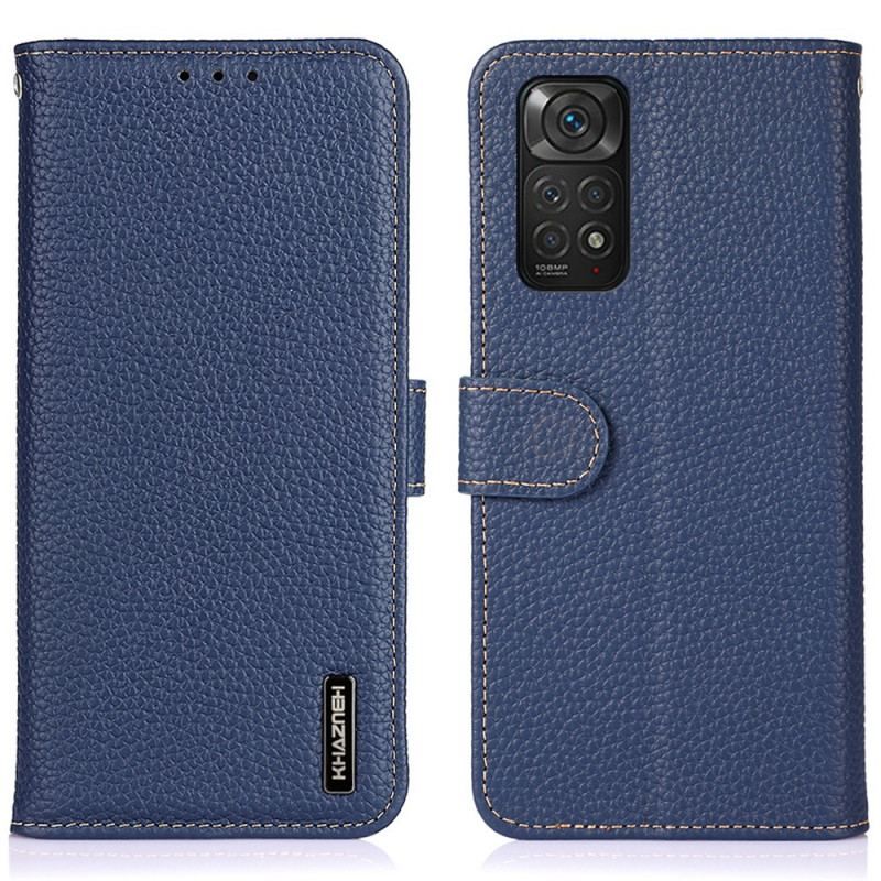 Flip Cover Xiaomi Redmi Note 11 / 11S Khazneh Litchi Læder