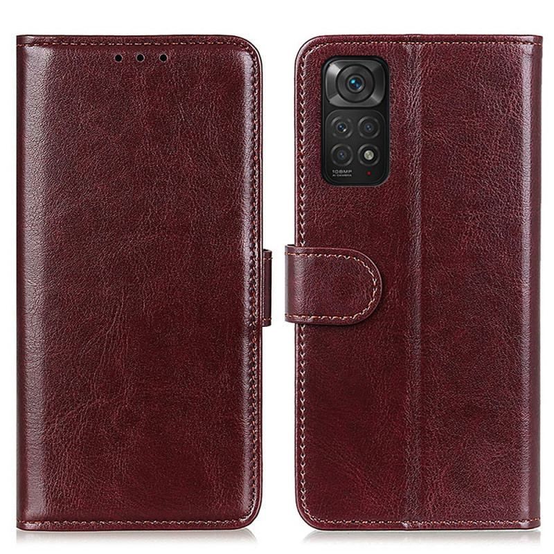 Læder Cover Xiaomi Redmi Note 11 / 11S Frossen Finesse