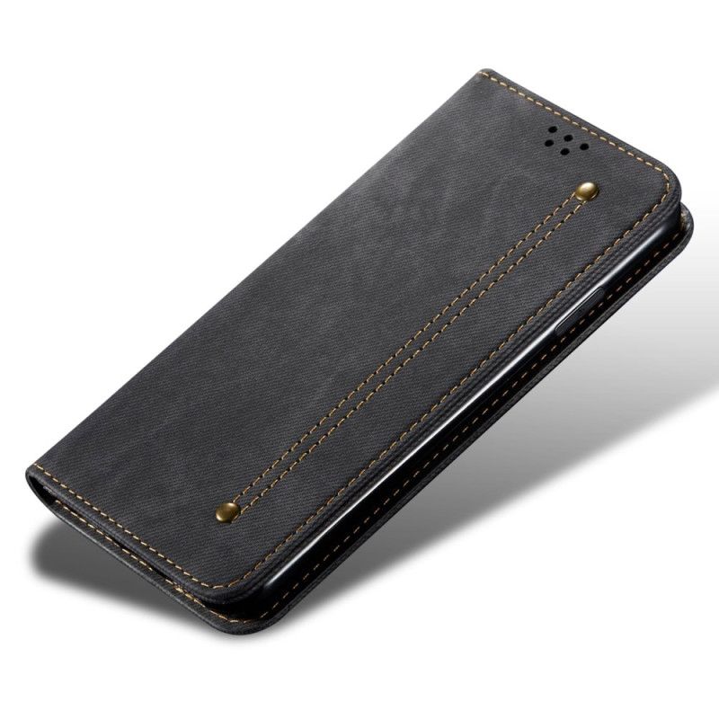 Flip Cover Oneplus 12 5g Jeansstof