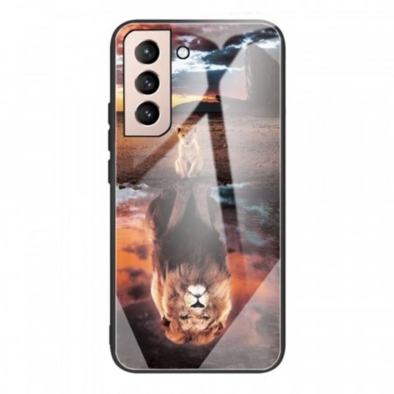 Cover Samsung Galaxy S22 Plus 5G Lion Cub's Dream Hærdet Glas