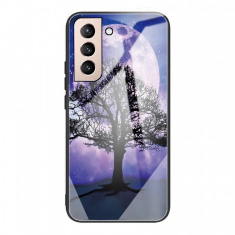 Cover Samsung Galaxy S22 Plus 5G World Tree Hærdet Glas