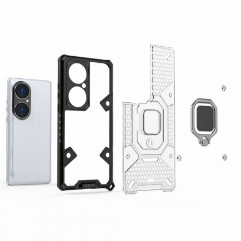 Cover Huawei P50 Pro Heavy Duty Hybrid Honeycomb Style