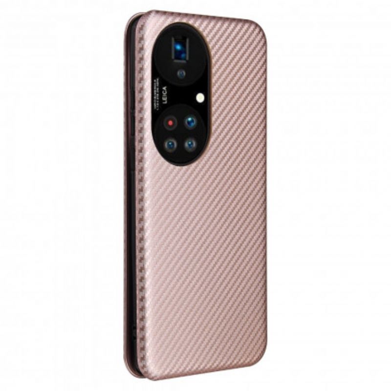 Flip Cover Huawei P50 Pro Kulfiber