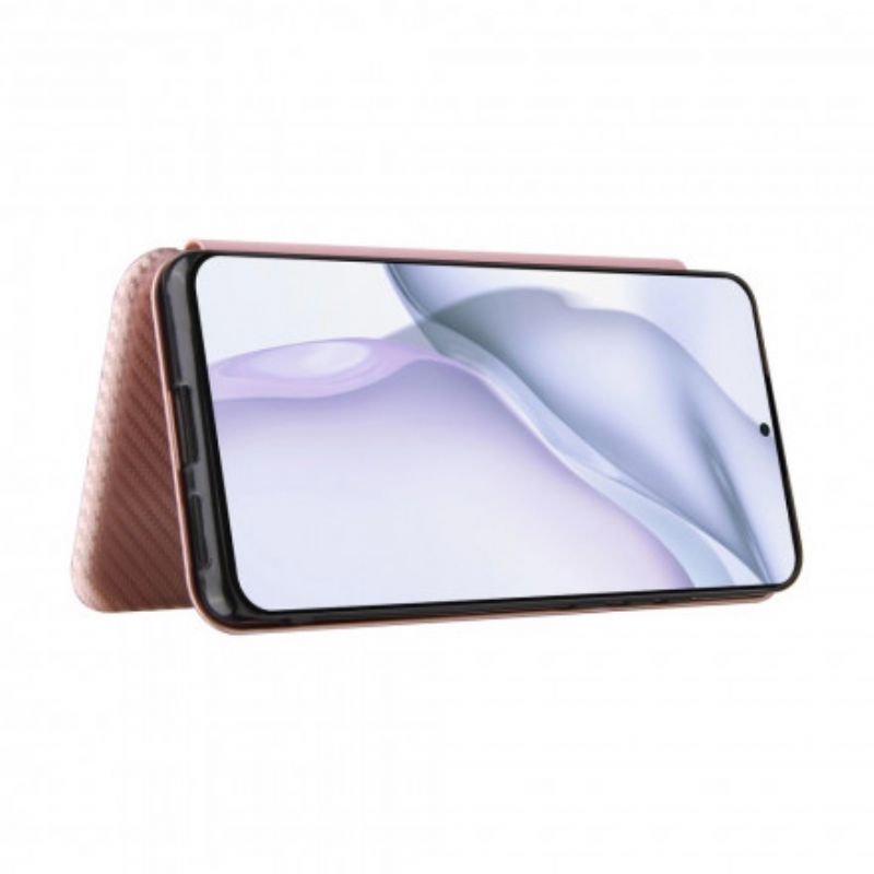 Flip Cover Huawei P50 Pro Kulfiber