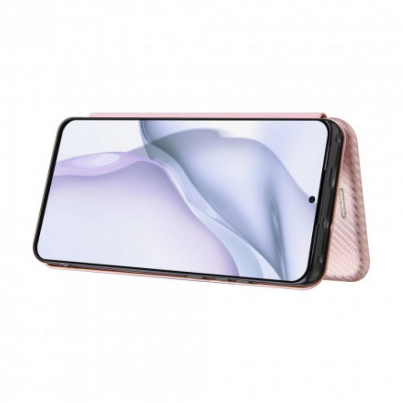 Flip Cover Huawei P50 Pro Kulfiber