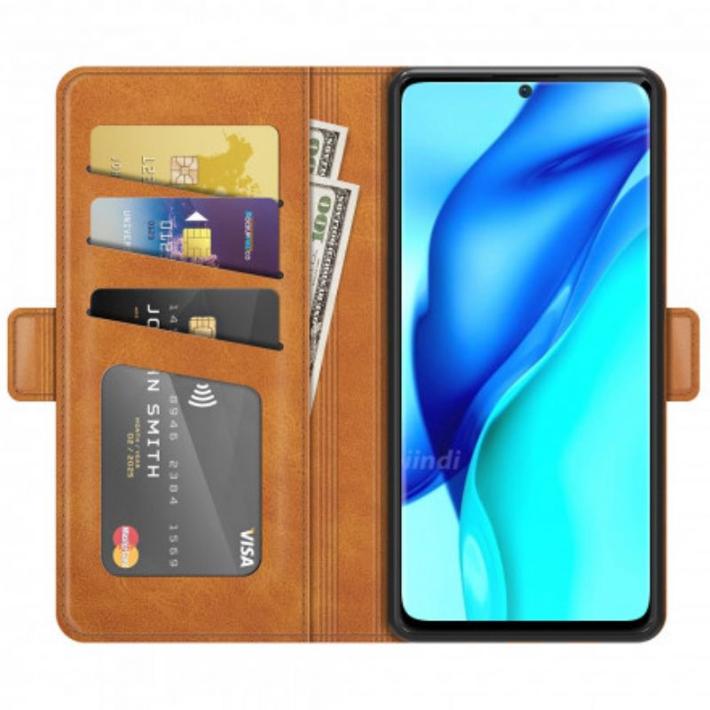 Flip Cover Til Huawei P50 Pro Stil Læderdesign