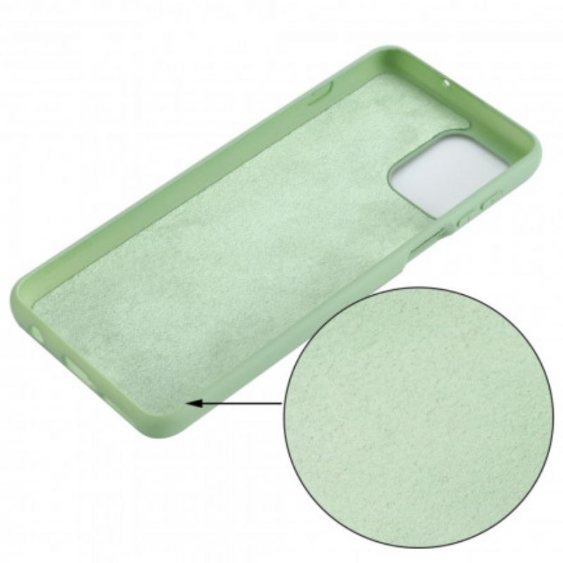 Cover Moto G100 Flydende Silikone Med Snor