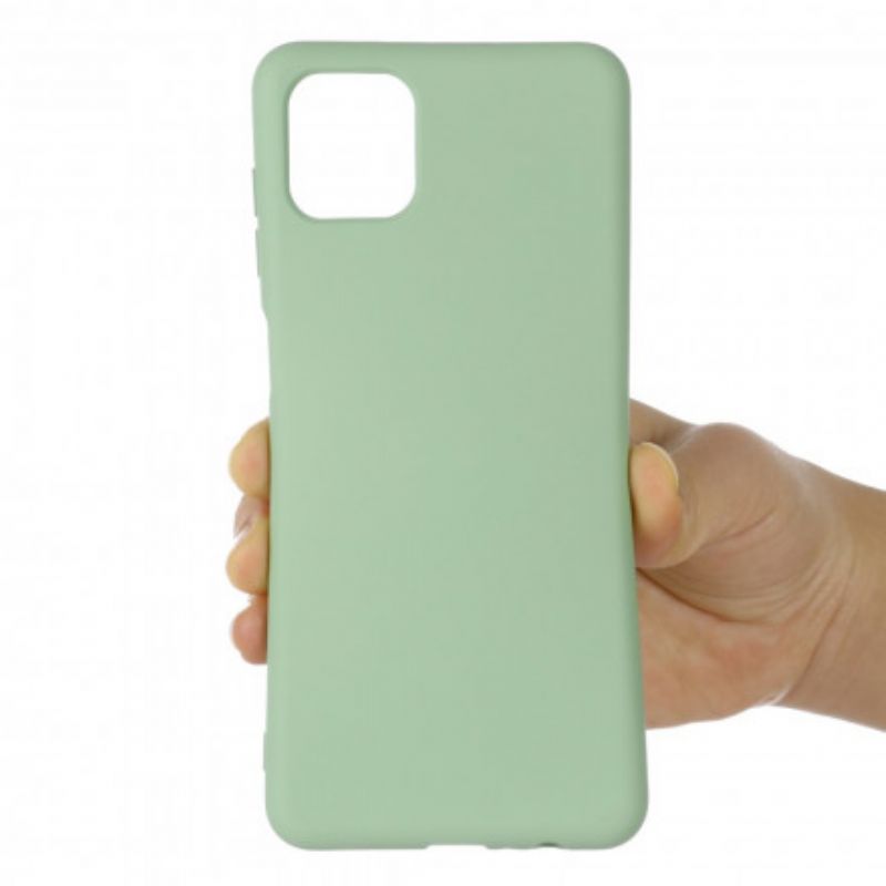 Cover Moto G100 Flydende Silikone Med Snor