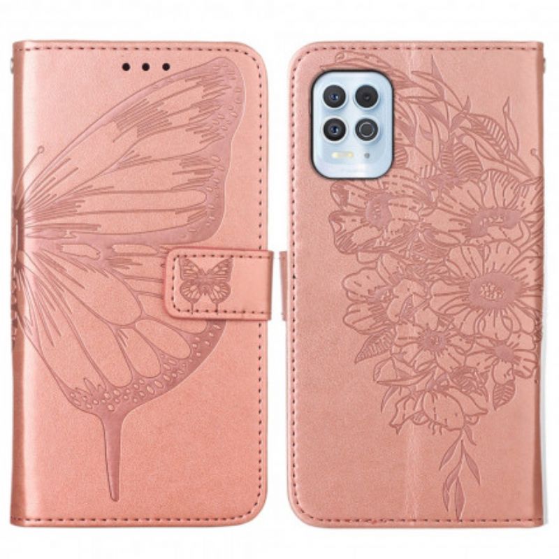 Flip Cover Moto G100 Butterfly Design