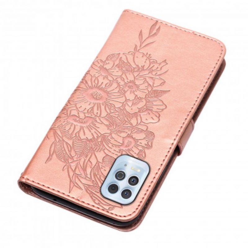 Flip Cover Moto G100 Butterfly Design