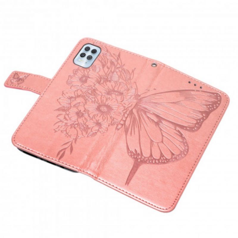 Flip Cover Moto G100 Butterfly Design