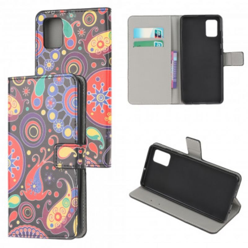 Flip Cover Moto G100 Design Galaxy