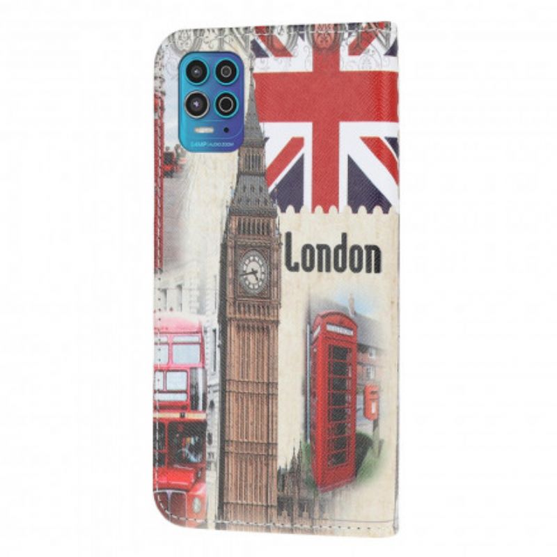 Flip Cover Moto G100 London Life