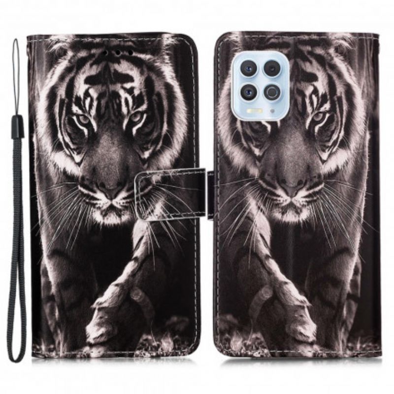 Flip Cover Moto G100 Night Tiger