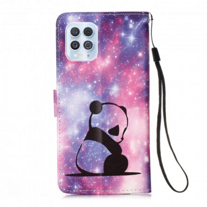 Flip Cover Moto G100 Panda Galaxy