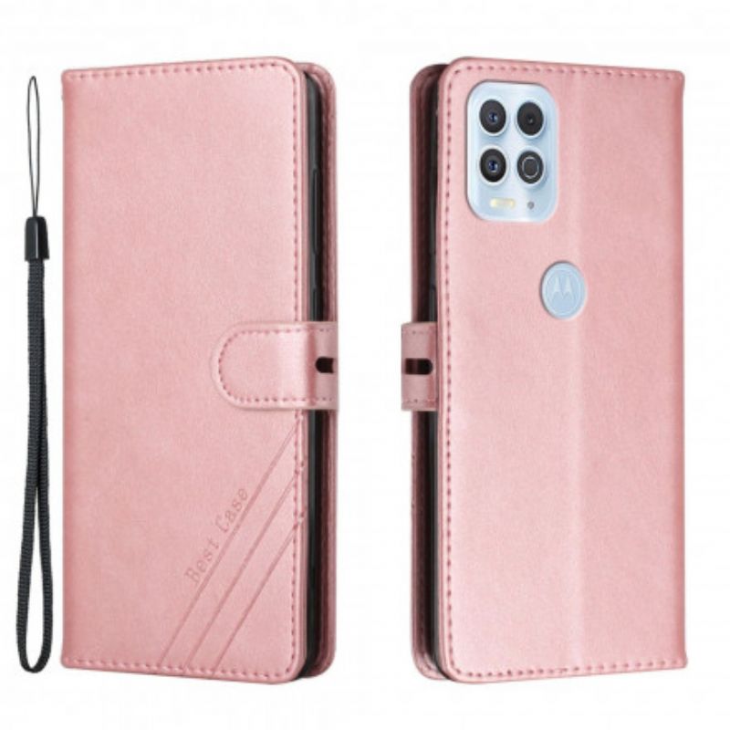 Læder Cover Moto G100 Telefon Etui Best Case