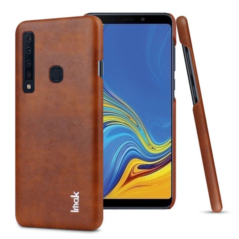 Cover for Samsung Galaxy A9 Sort Imak Ruiyi Serie Læder Effekt