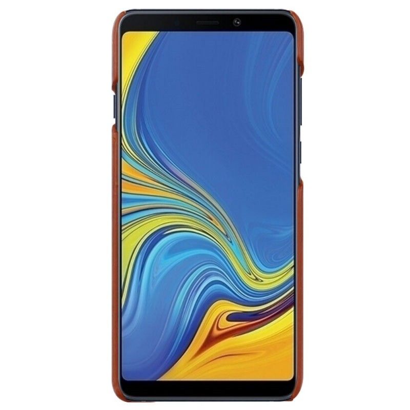 Cover for Samsung Galaxy A9 Sort Imak Ruiyi Serie Læder Effekt