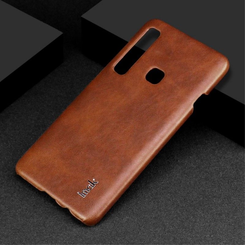 Cover for Samsung Galaxy A9 Sort Imak Ruiyi Serie Læder Effekt