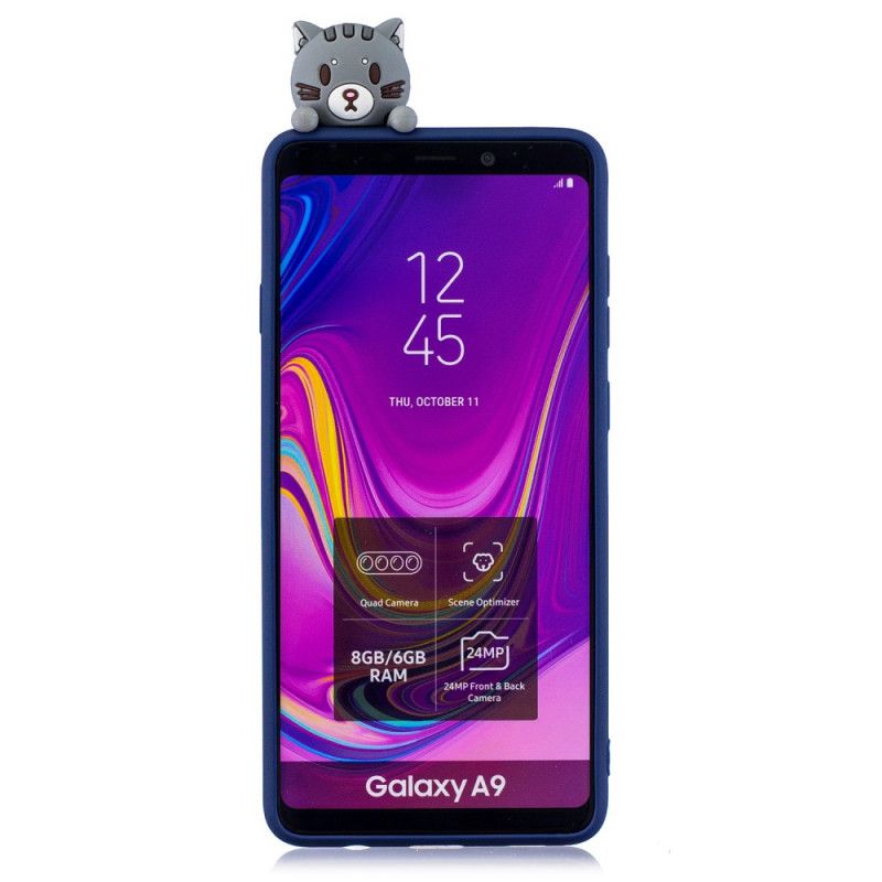 Cover Samsung Galaxy A9 Sjov 3D Kat