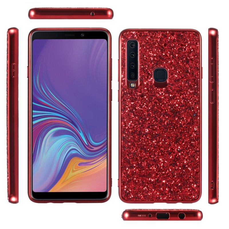 Cover Samsung Galaxy A9 Sort Jeg Er Glitter Original