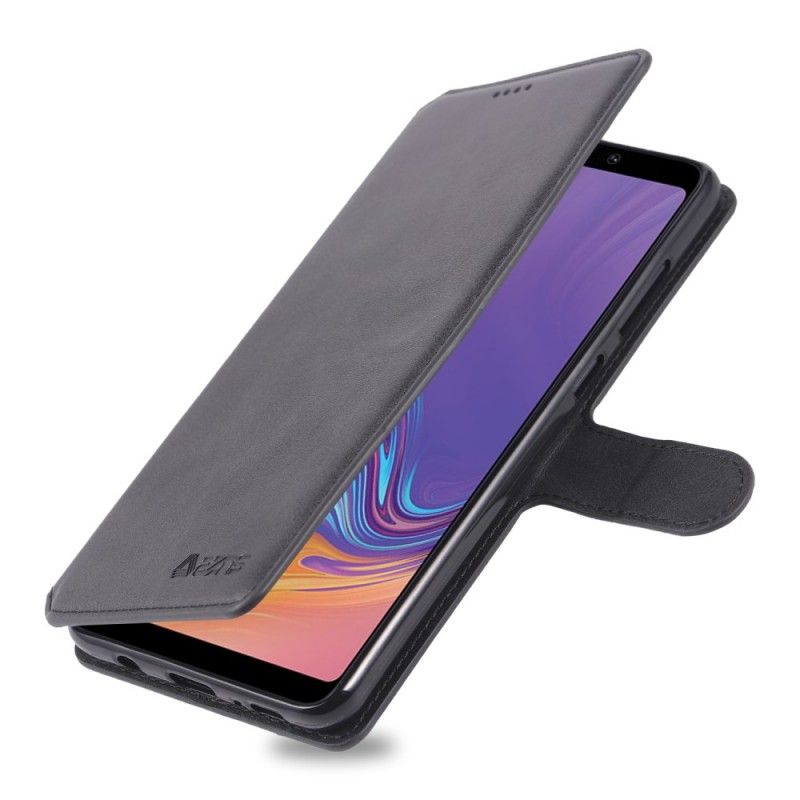 Flip Cover Samsung Galaxy A9 Sort Mobilcover Retro Azns