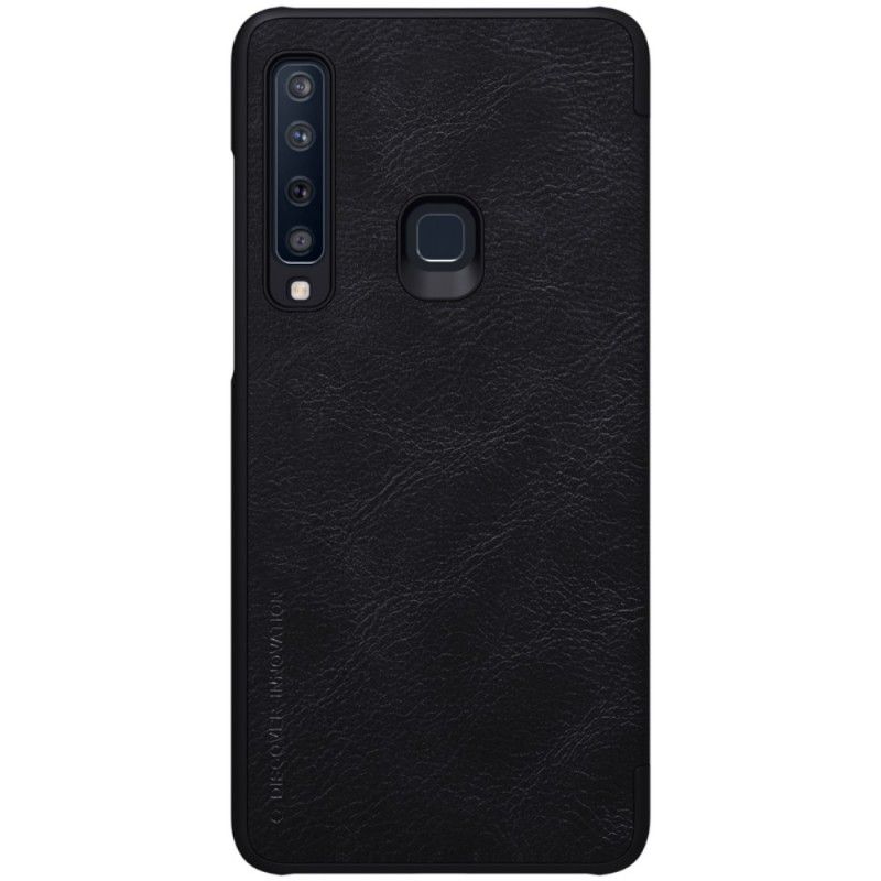 Læder Cover Samsung Galaxy A9 Rød Nillkin Qin-Serie