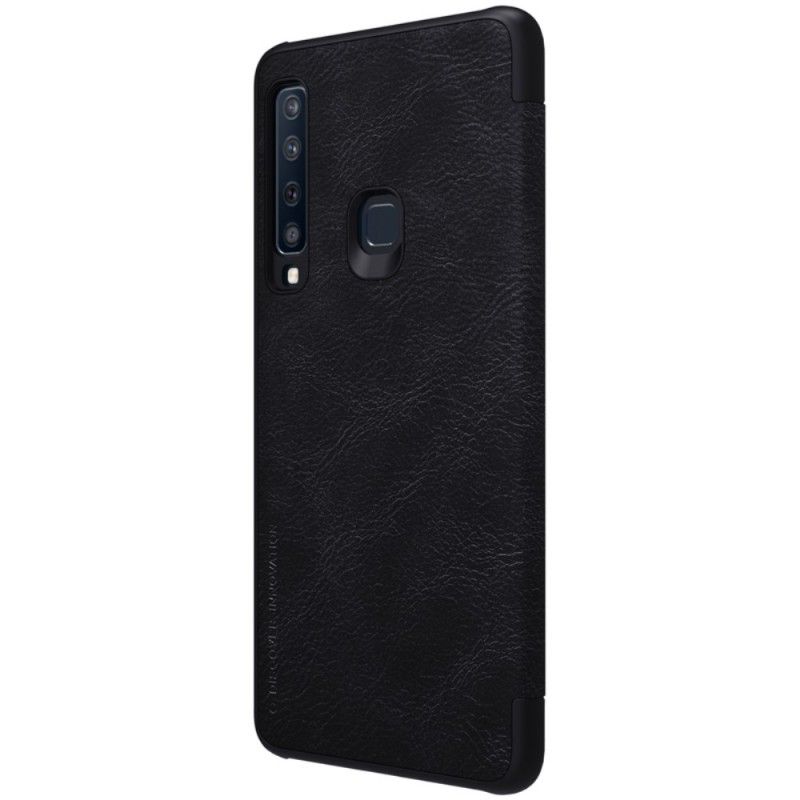 Læder Cover Samsung Galaxy A9 Rød Nillkin Qin-Serie