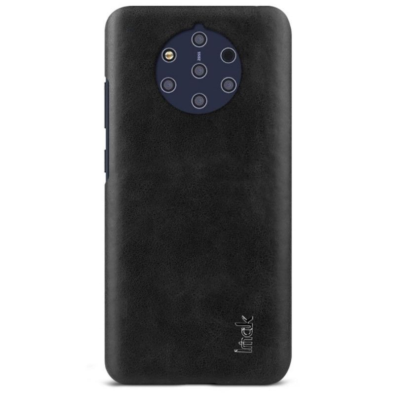 Cover Nokia 9 PureView Sort Imak-Serie Lædereffekt