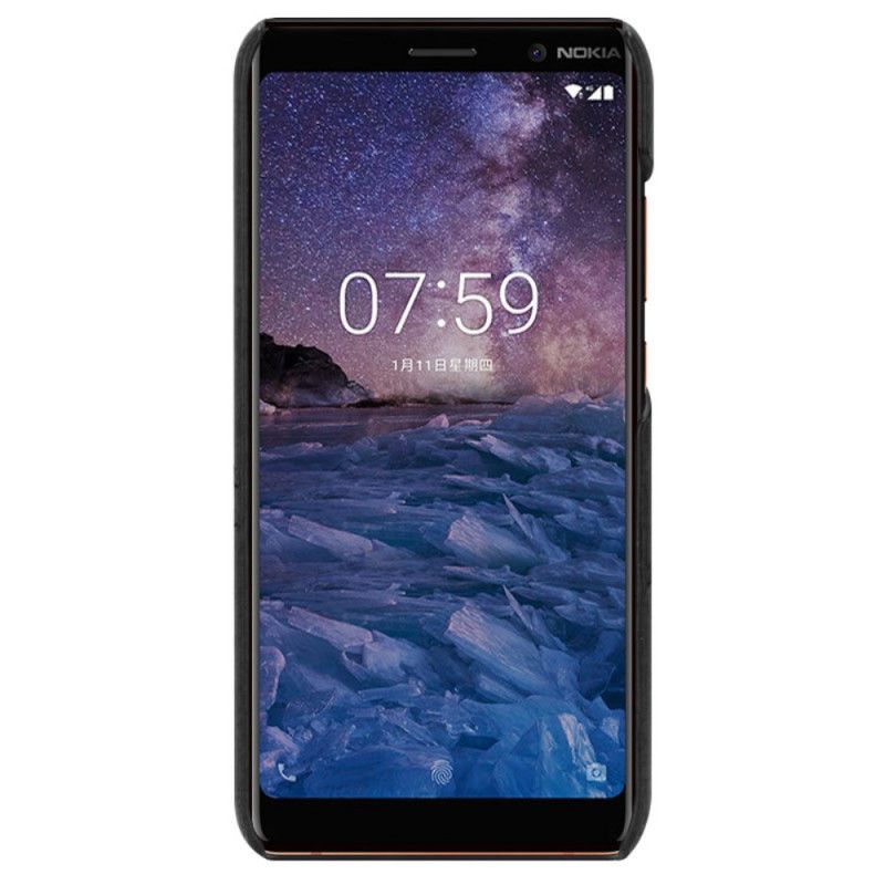 Cover Nokia 9 PureView Sort Imak-Serie Lædereffekt