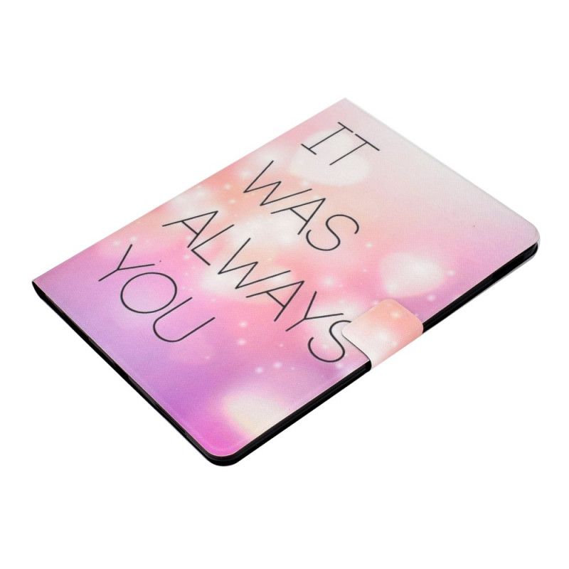 Flip Cover iPad Air 10.9" (2020) Mobilcover Det Var Altid Dig