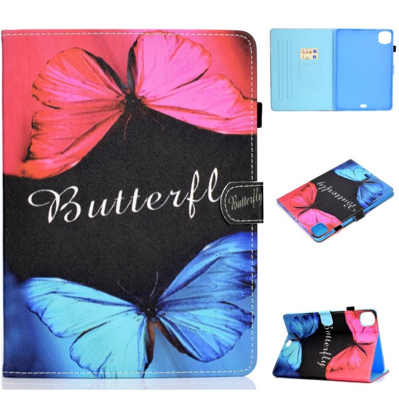 Flip Cover iPad Air 10.9" (2020) Sommerfugle