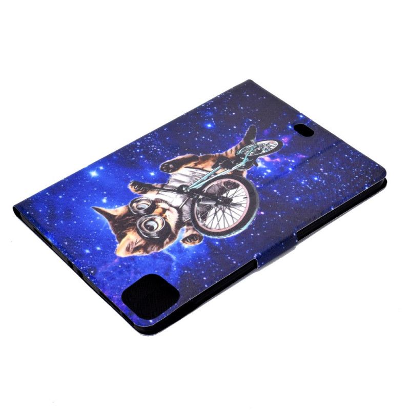 Flip Cover Læder for iPad Air 10.9" (2020) Cyclo-Cat