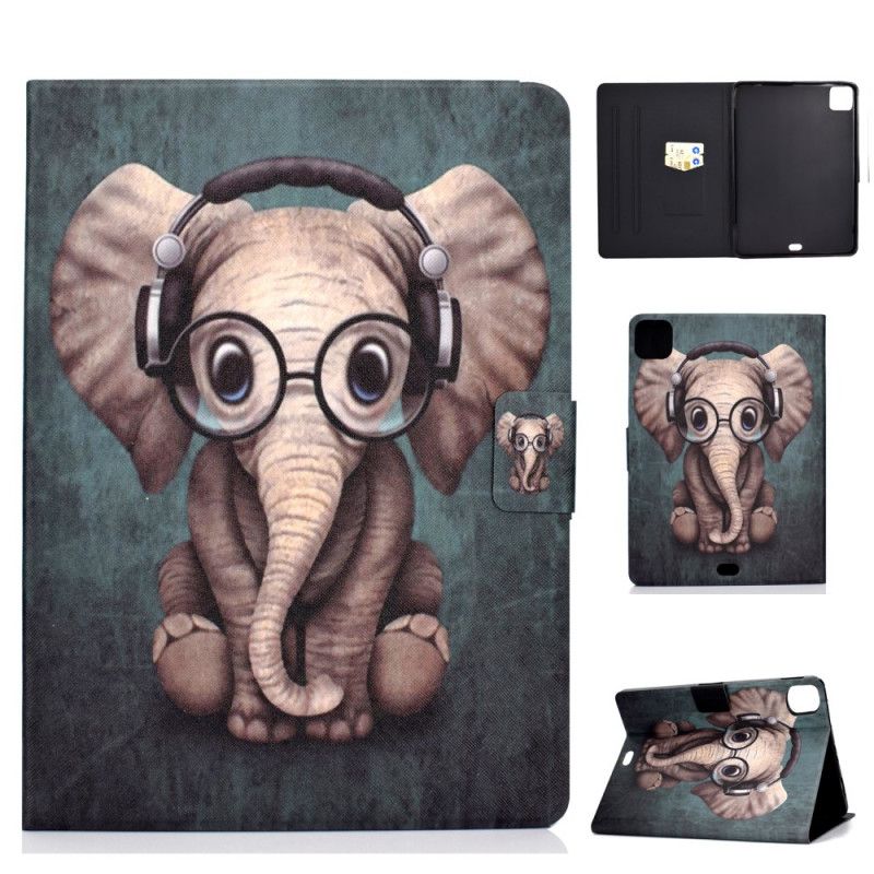 Flip Cover Læder for iPad Air 10.9" (2020) Tilsluttet Elefant