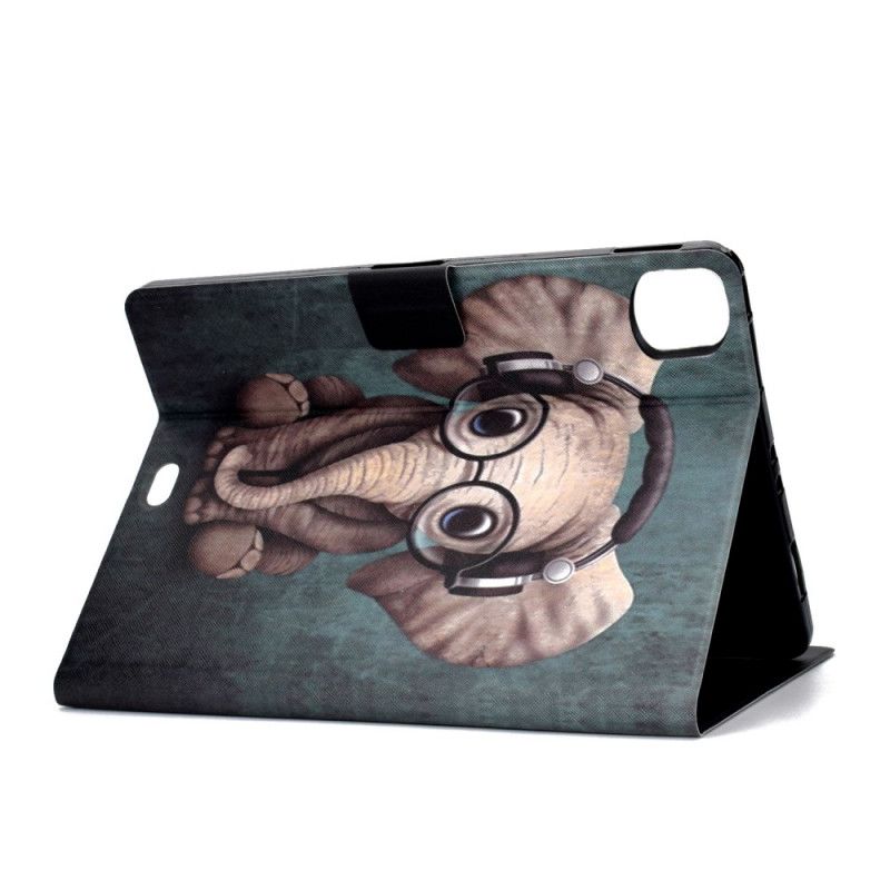 Flip Cover Læder for iPad Air 10.9" (2020) Tilsluttet Elefant