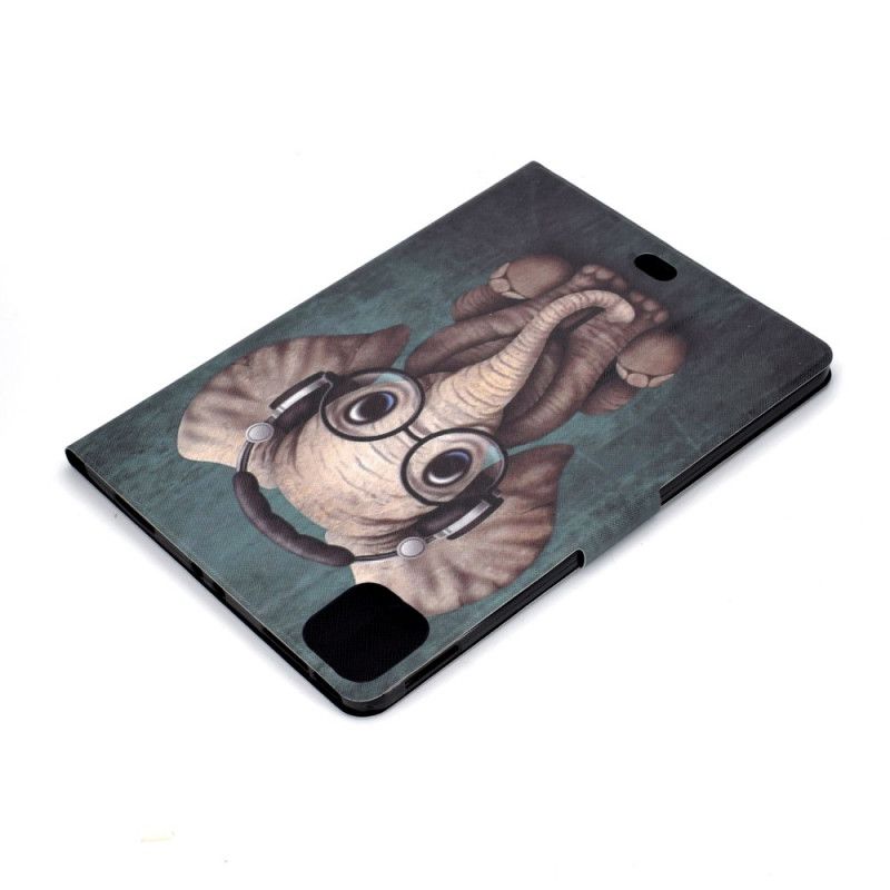 Flip Cover Læder for iPad Air 10.9" (2020) Tilsluttet Elefant