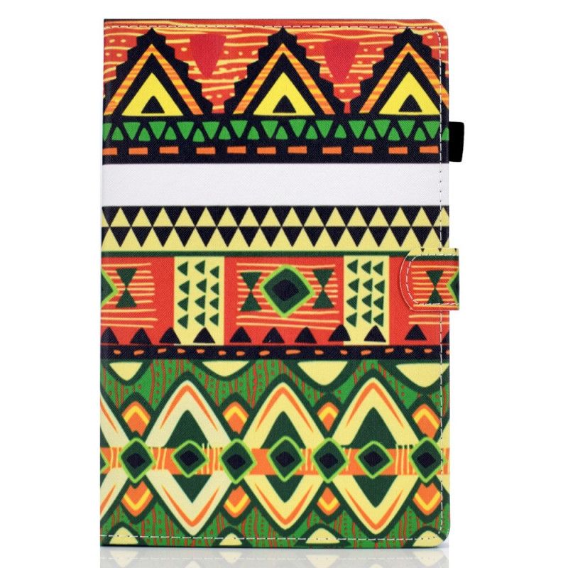 Flip Cover Læder iPad Air 10.9" (2020) Aztec Motiver