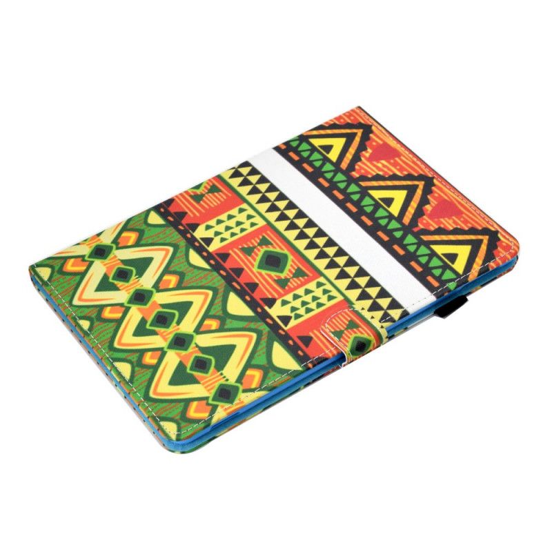 Flip Cover Læder iPad Air 10.9" (2020) Aztec Motiver