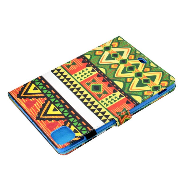 Flip Cover Læder iPad Air 10.9" (2020) Aztec Motiver